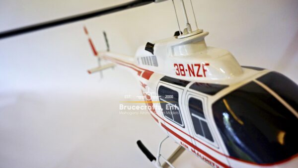 Bell 206B-3 JetRanger III Air Mauritius 3B-NZF - Image 9